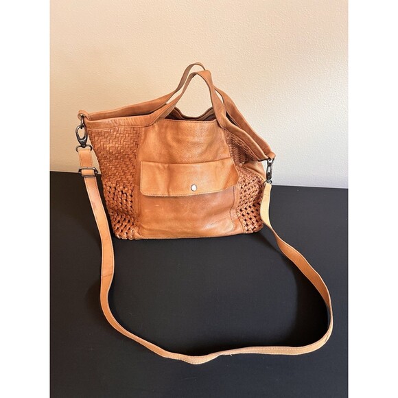 Latico Leathers Martine Large Leather Tote Bag With Crossbody / Shoulder Strap - Picture 3 of 10